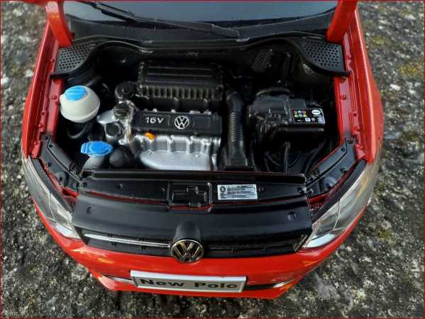 1:18 VW Polo 6R NEW 2010 RED Edition + BBS RS Alufelgen = RAR